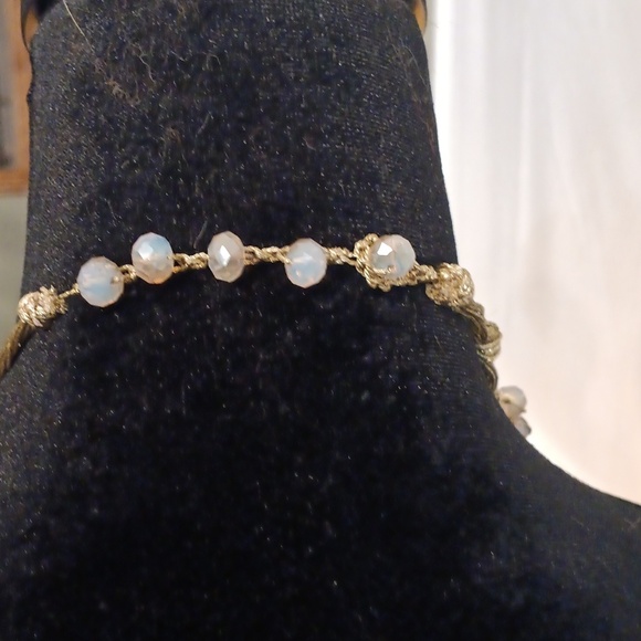 Elegant Multi-Layer Beaded Necklace - Picture 6 of 9